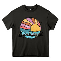 Asphalt sunkissed Heavy Core Tee - MaliasSmallBusiness