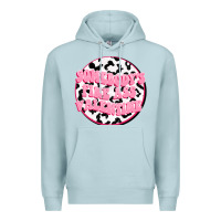 Blue Mist Somebody's fine ass Valentine Premium Hoodie - FaDigitalArtStudio