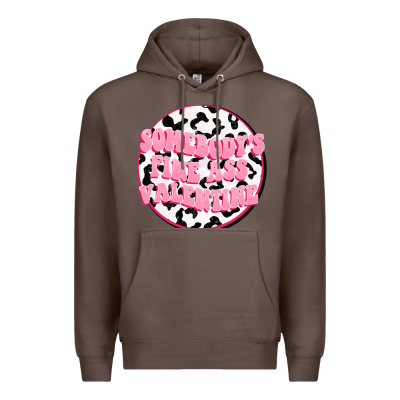 Somebody's Fine Ass Valentine Premium Hoodie by FaDigitalArtStudio | Teevron