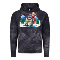 Cloud Black fleece navidad alpaca mountains Vintage Hoodie - LillyAllenDesigns