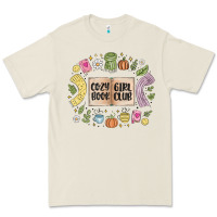 Bone cozy book girl club Premium Tee - MaliasSmallBusiness