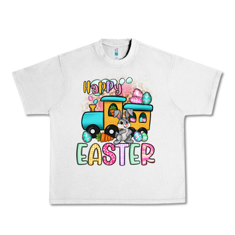 Happy Easter Train Urban Heavy Tee by Artiststas | Teevron