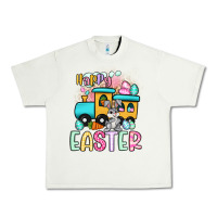 Pistachio happy easter train Urban Heavy Tee - Artiststas