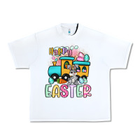 White happy easter train Urban Heavy Tee - Artiststas