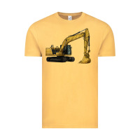 Vintage Mustard Excavator Vintage Tee - LillyAllenDesigns