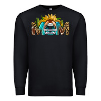 Black football mom Premium Sweatshirt - BundleAndBundleShop