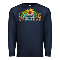 Navy football mom Premium Sweatshirt - BundleAndBundleShop