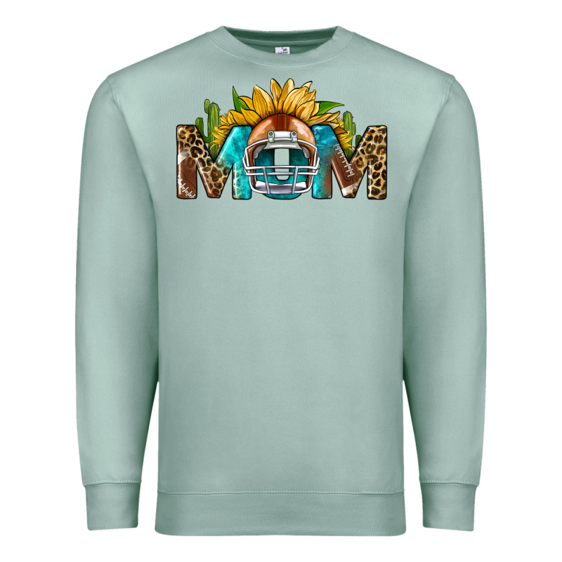 Football Mom Premium Sweatshirt by BundleAndBundleShop | Teevron