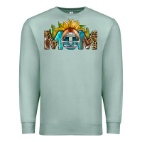 Seafoam football mom Premium Sweatshirt - BundleAndBundleShop