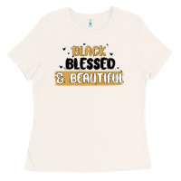Bone black blessed & beautiful Ladies Tee - MaliasSmallBusiness