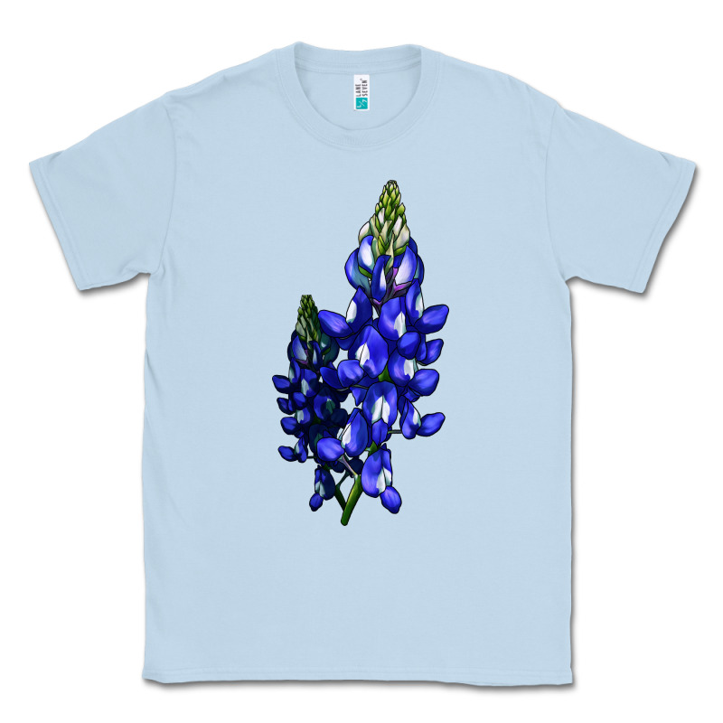 Bluebonnet Flower Classic Tee by LillyAllenDesigns | Teevron
