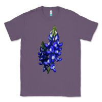 Lavender Bluebonnet Flower Classic Tee - LillyAllenDesigns