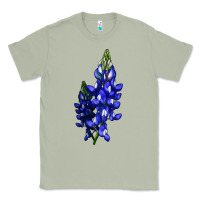 Matcha Bluebonnet Flower Classic Tee - LillyAllenDesigns