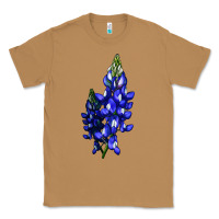 Toasted Coconut Bluebonnet Flower Classic Tee - LillyAllenDesigns