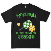 Black pickleball is my favorite season Premium Tee - MaliasSmallBusiness