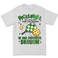 Dove Grey pickleball is my favorite season Premium Tee - MaliasSmallBusiness