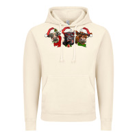 Vintage Artic christmas heifers Vintage Hoodie - LillyAllenDesigns