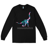 Black Mamasaurus Dinosaur Long Sleeve Tee - Bettercallsaul