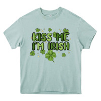 Arona kiss me i'm irish Heavy Core Tee - MaliasSmallBusiness