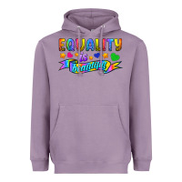Lavender Equality Is Beautiful Heavyweight Hoodie - BundleAndBundleShop