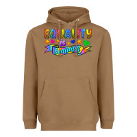 Equality Is Beautiful Heavyweight Hoodie | Teevron