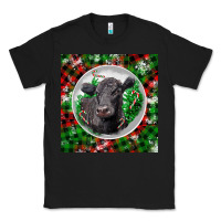 Black christmas black angus cow Classic Tee - LillyAllenDesigns