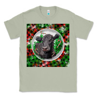 Matcha christmas black angus cow Classic Tee - LillyAllenDesigns