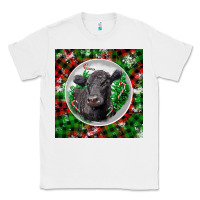 White christmas black angus cow Classic Tee - LillyAllenDesigns