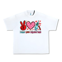 White peace love phlebotomy Urban Heavy Tee - Artiststas