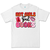 White hot girls read books Premium Tee - MaliasSmallBusiness