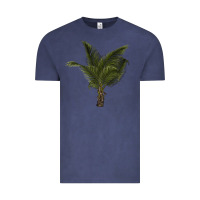 Vintage Denim palm tree Vintage Tee - LillyAllenDesigns