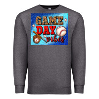 Charcoal Heather game day vibes mouse pad Premium Sweatshirt - BundleAndBundleShop