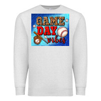 Oatmeal Heather game day vibes mouse pad Premium Sweatshirt - BundleAndBundleShop