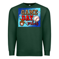 Sports Green game day vibes mouse pad Premium Sweatshirt - BundleAndBundleShop