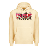 Pina Colada Pucker Up Cowboy Valentine's Day Premium Hoodie - FaDigitalArtStudio