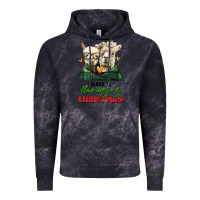 Cloud Black have a llamazing christmas alpaca head Vintage Hoodie - LillyAllenDesigns