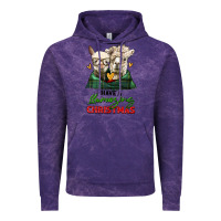 Cloud Purple have a llamazing christmas alpaca head Vintage Hoodie - LillyAllenDesigns