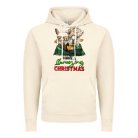 Vintage Artic have a llamazing christmas alpaca head Vintage Hoodie - LillyAllenDesigns