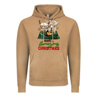 Vintage Camel have a llamazing christmas alpaca head Vintage Hoodie - LillyAllenDesigns