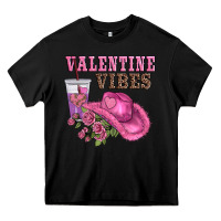 Black valentines day valentine vıbes Heavy Core Tee - AdoDesignShop