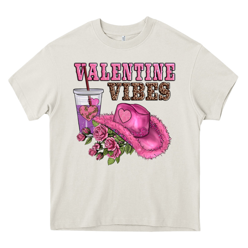 Valentines Day Valentine Vıbes Heavy Core Tee by AdoDesignShop | Teevron