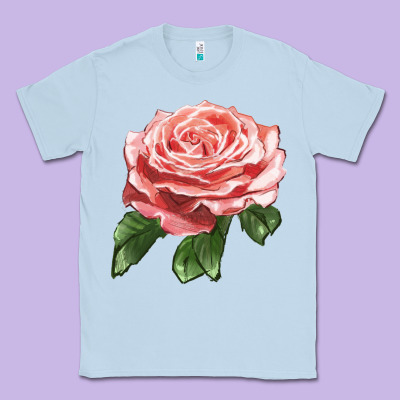 America Rose Classic Tee Designed By Lillyallendesigns