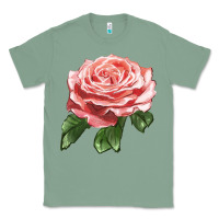 Sage America Rose Classic Tee - LillyAllenDesigns