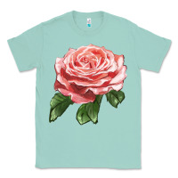 Seafoam America Rose Classic Tee - LillyAllenDesigns