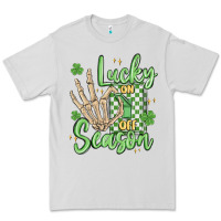 Dove Grey lucky season Premium Tee - MaliasSmallBusiness