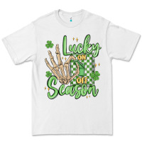 White lucky season Premium Tee - MaliasSmallBusiness