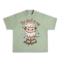 Oil Green the lord is my shepherd Urban Heavy Tee - Artiststas