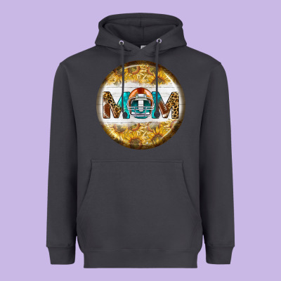 American Football Round Earrings Heavyweight Hoodie Designed By Bundleandbundleshop
