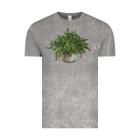 Cloud Rock Dwarf Pomegranate Tree Illustrations Vintage Tee - LillyAllenDesigns