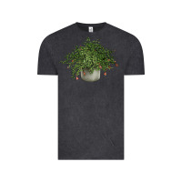 Vintage Black Dwarf Pomegranate Tree Illustrations Vintage Tee - LillyAllenDesigns
